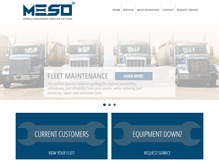 Tablet Screenshot of mesoinc.net
